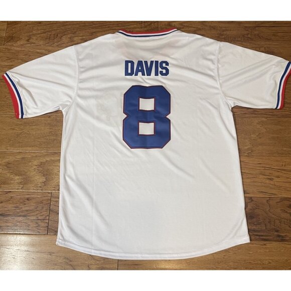 Durham Bulls Team White Jersey Crash Davis #8 3XL - Picture 6 of 7